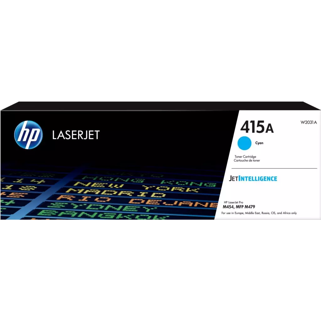 Obrázek produktu HP 415 Cyan Toner (W2031A) - originální