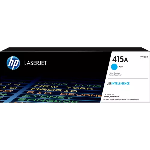obrázek produktu HP 415 Cyan Toner (W2031A) - originální