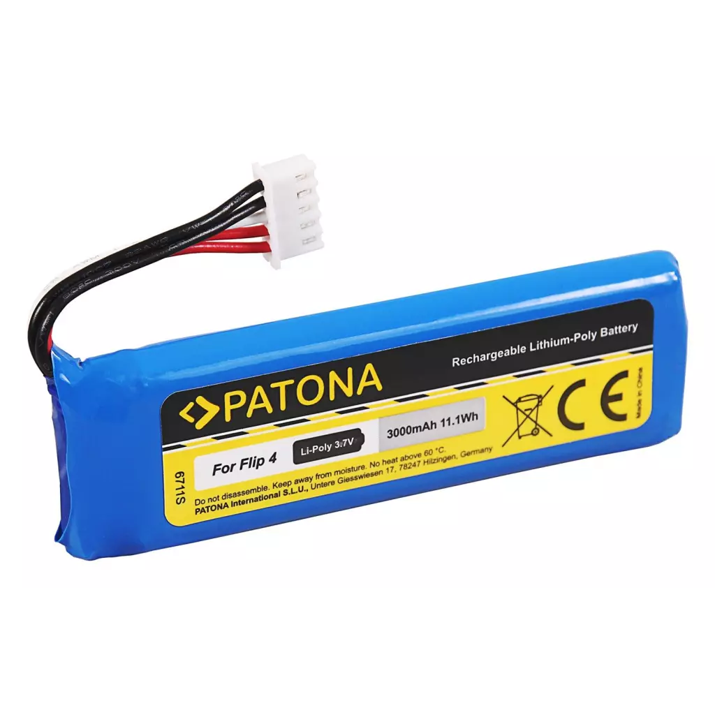 Obrázek produktu Patona PT6711 - JBL Flip 4 3000mAh 3,7V Li-Pol GSP872693 01