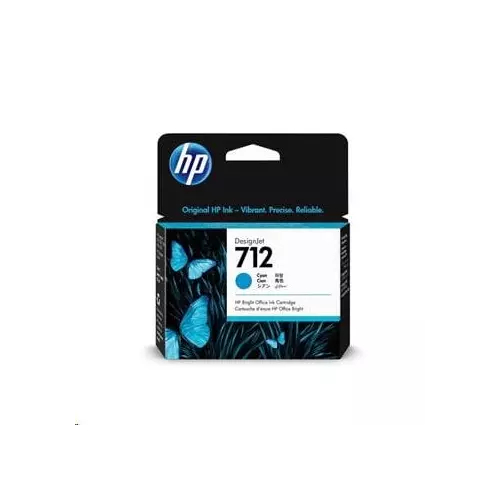 obrázek produktu HP 712 Cyan pro HP DesignJet T230,T630 (3ED67A) - azurová/cyan