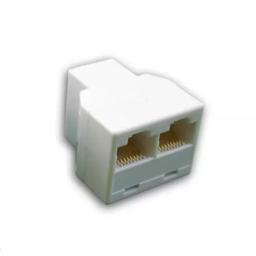 obrázek produktu DATACOM Rozdvojka UTP CAT5E 3xRJ45 (8p8c-1F/2F)
