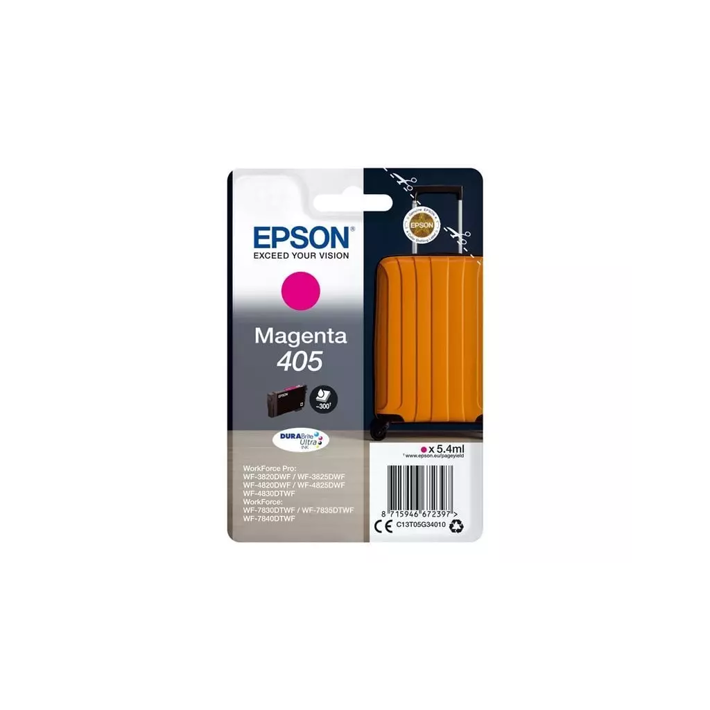 Obrázek produktu Epson 405 - purpurová - originál - inkoustová cartridge - purpurová/magenta