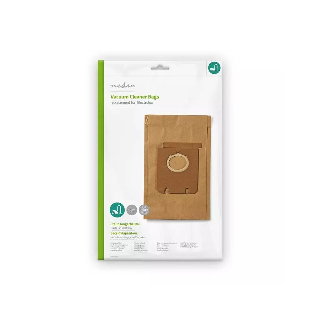 Obrázek produktu Nedis DUBG113ELE10 sáčky do vysavače AEG/ ELECTROLUX S-Bag 10ks