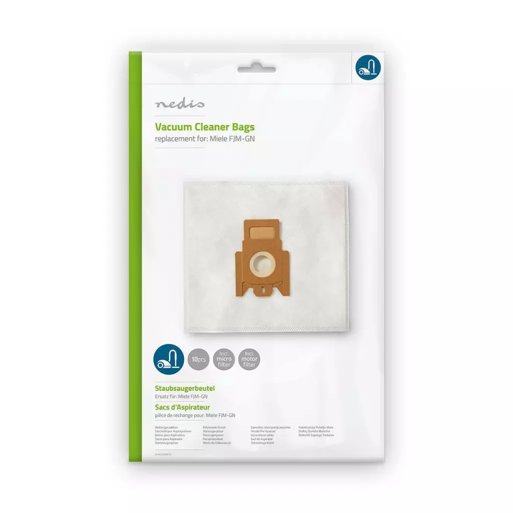 Obrázek produktu Nedis DUBG120MIE10 sáčky do vysavače MIELE FJM-GN (51416) 10ks