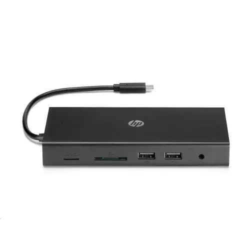 obrázek produktu HP Travel USB-C Multi Port Hub (1C1Y5AA) - černá
