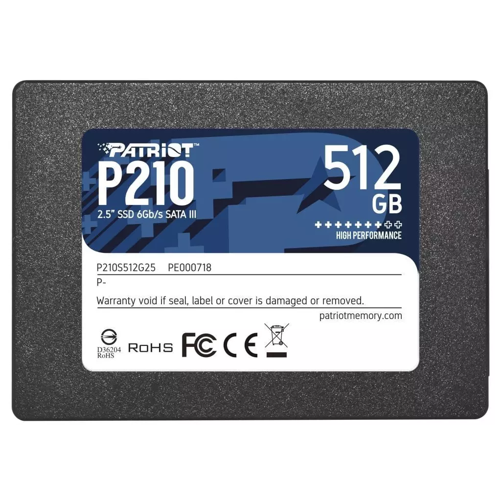 Obrázek produktu Patriot P210 512GB 2.5