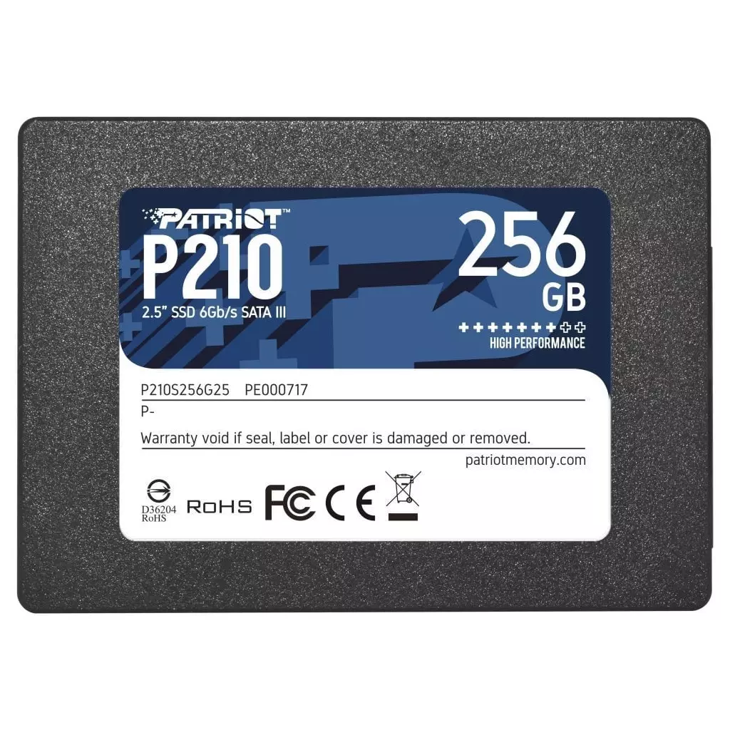 Obrázek produktu Patriot P210 256GB 2.5