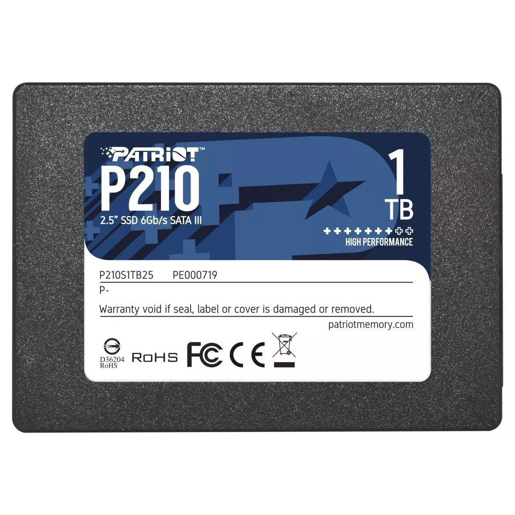 Obrázek produktu Patriot P210 1TB 2.5