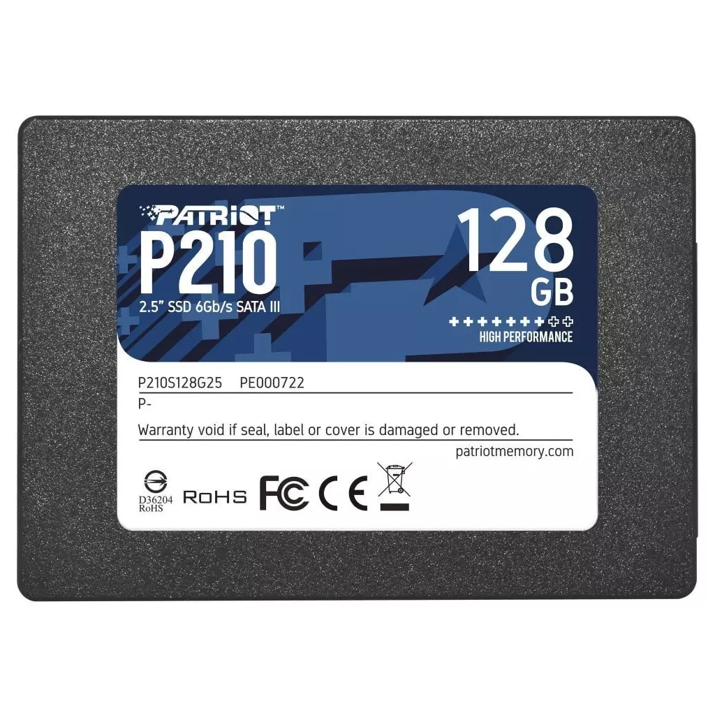 Obrázek produktu Patriot P210 128GB 2.5