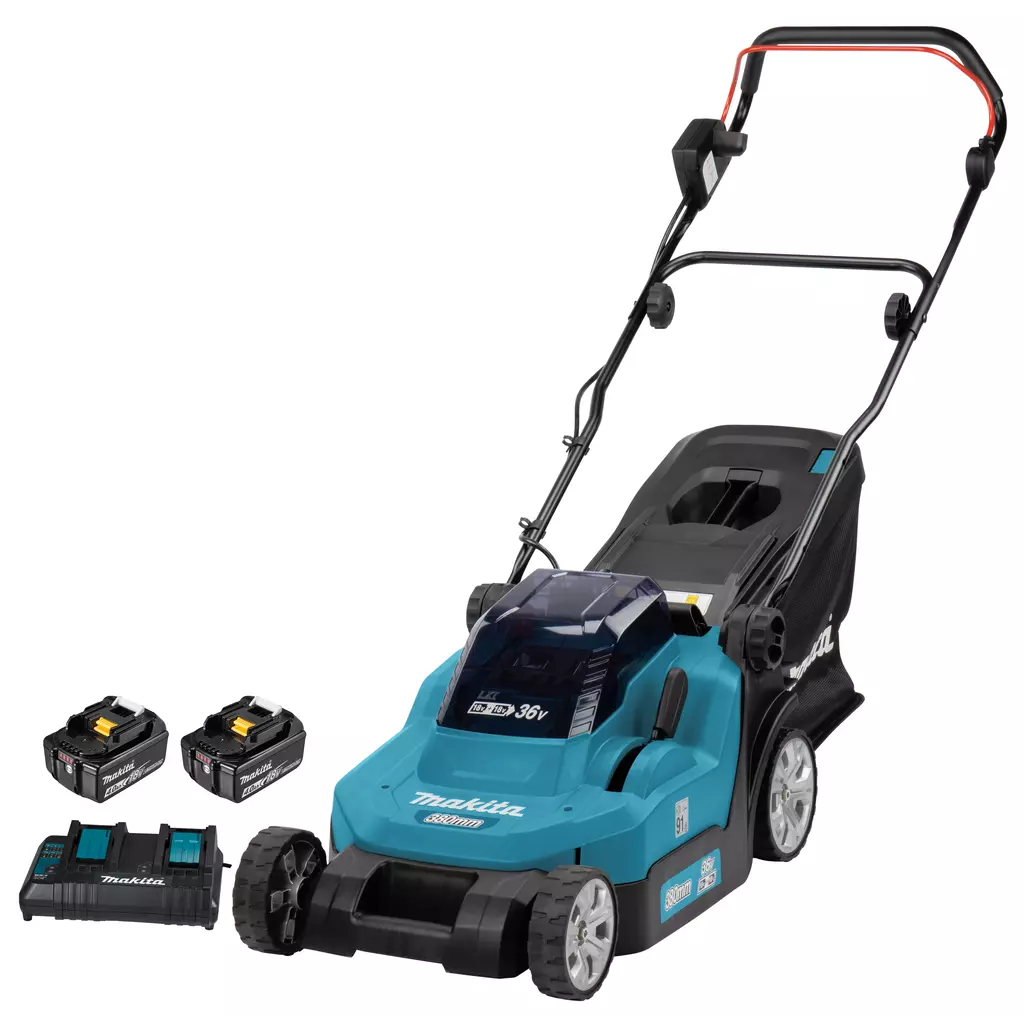 Obrázek produktu MAKITA DLM382CM2 Aku sekačka 380mm Li-ion LXT 2x18V/4,0Ah