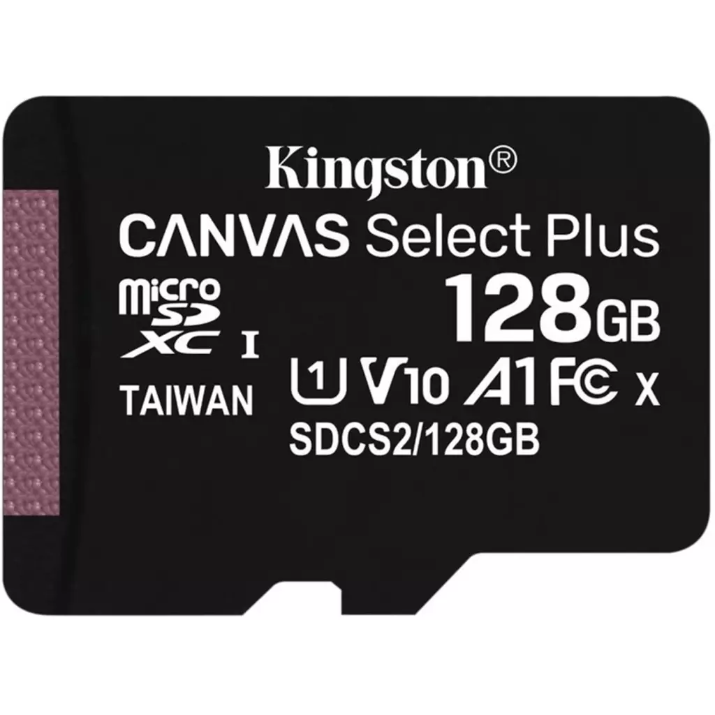Obrázek produktu KINGSTON microSDXC 128GB Canvas Select Plus A1 C10 bez adaptéru