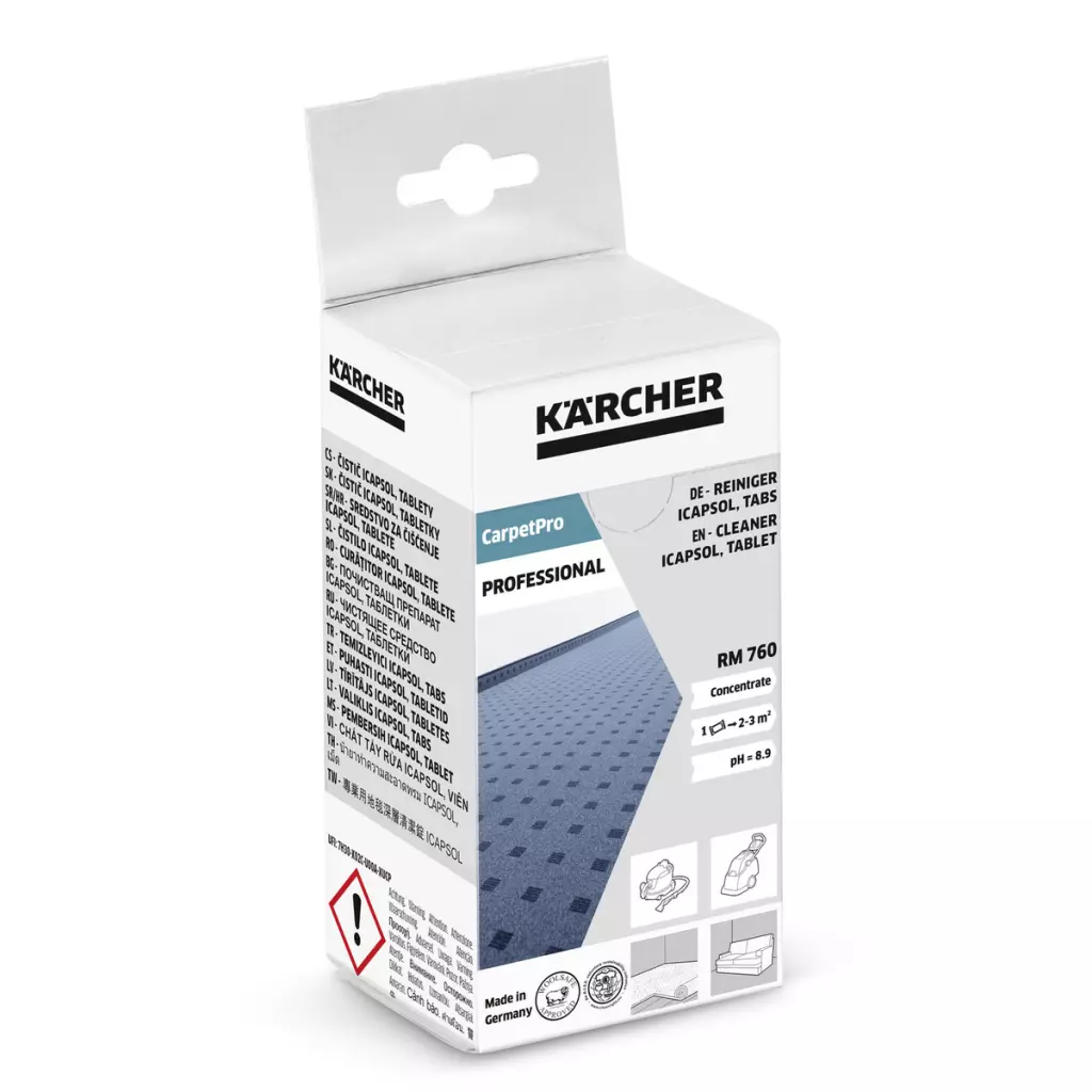 Obrázek produktu Kärcher Čistič koberců CarpetPro RM 760 Tablety, 16 (6.295-850.0)