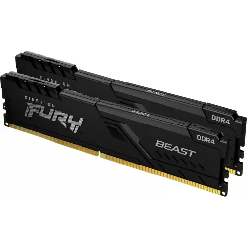 obrázek produktu Kingston Fury Beast DIMM DDR4 32GB 3600MHz černá (Kit 2x16GB) - černá