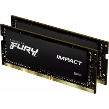 obrázek produktu Kingston Fury Impact SODIMM DDR4 16GB 2666MHz - černá