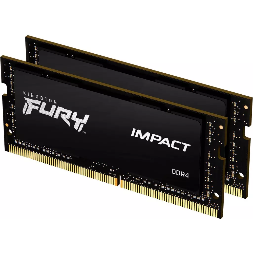 Obrázek produktu Kingston Fury Impact SODIMM DDR4 64GB 3200MHz - černá