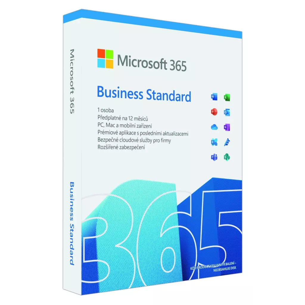 Obrázek produktu Microsoft 365 Business Standard CZ (KLQ-00643)