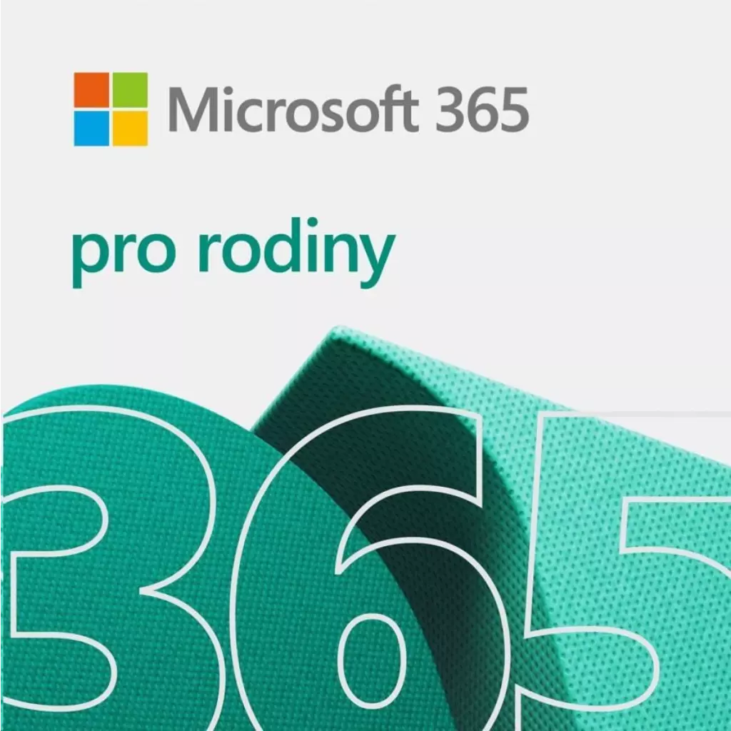 Obrázek produktu Microsoft 365 pro rodiny CZ (6GQ-01911)