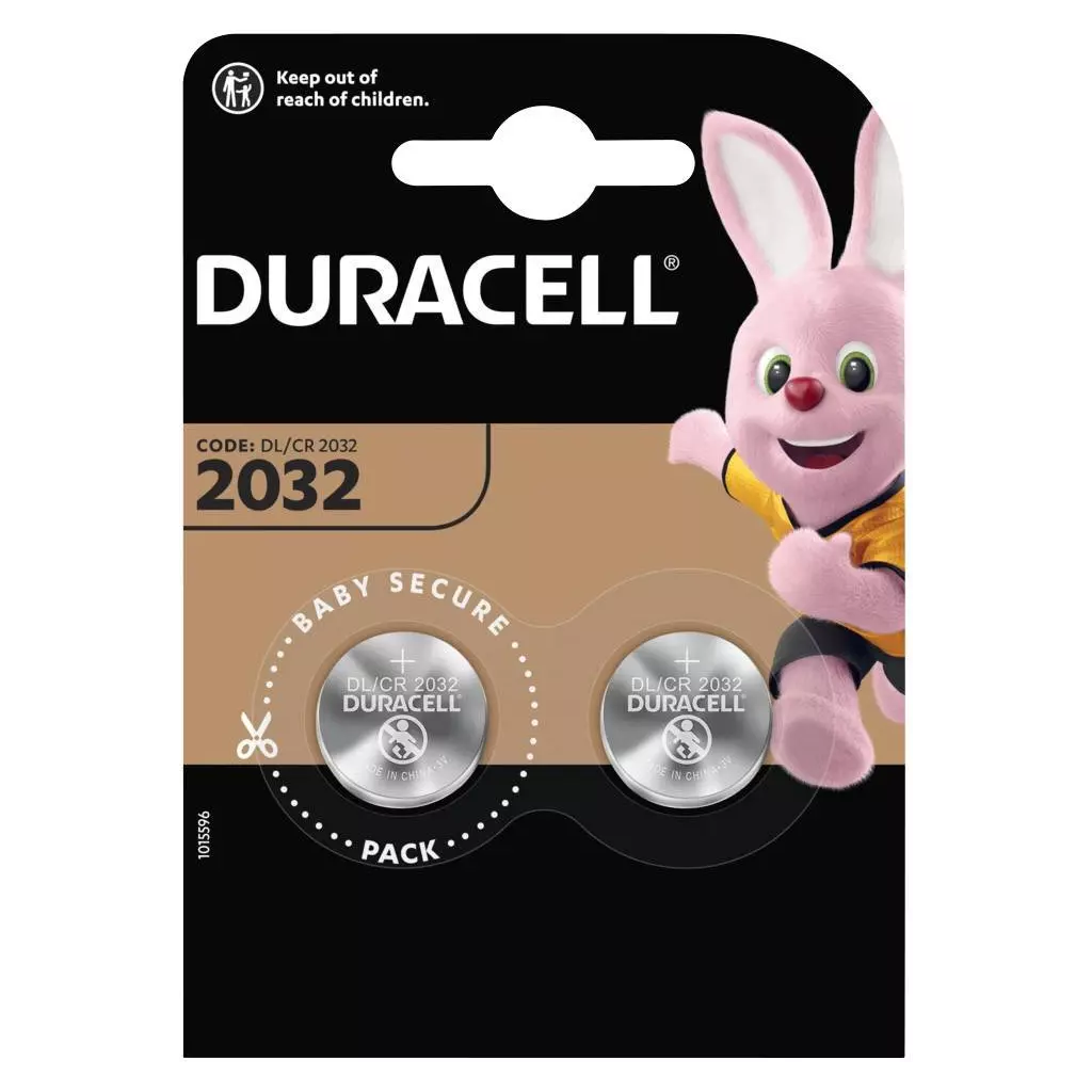 Obrázek produktu Duracell lithiová knoflíková baterie, 2 ks (CR2032)