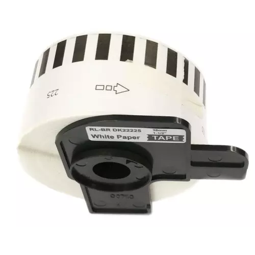 obrázek produktu Allprint pro kompatibilní etikety s Brother DK-22225, bílá papírová role 38 x 30,48m  