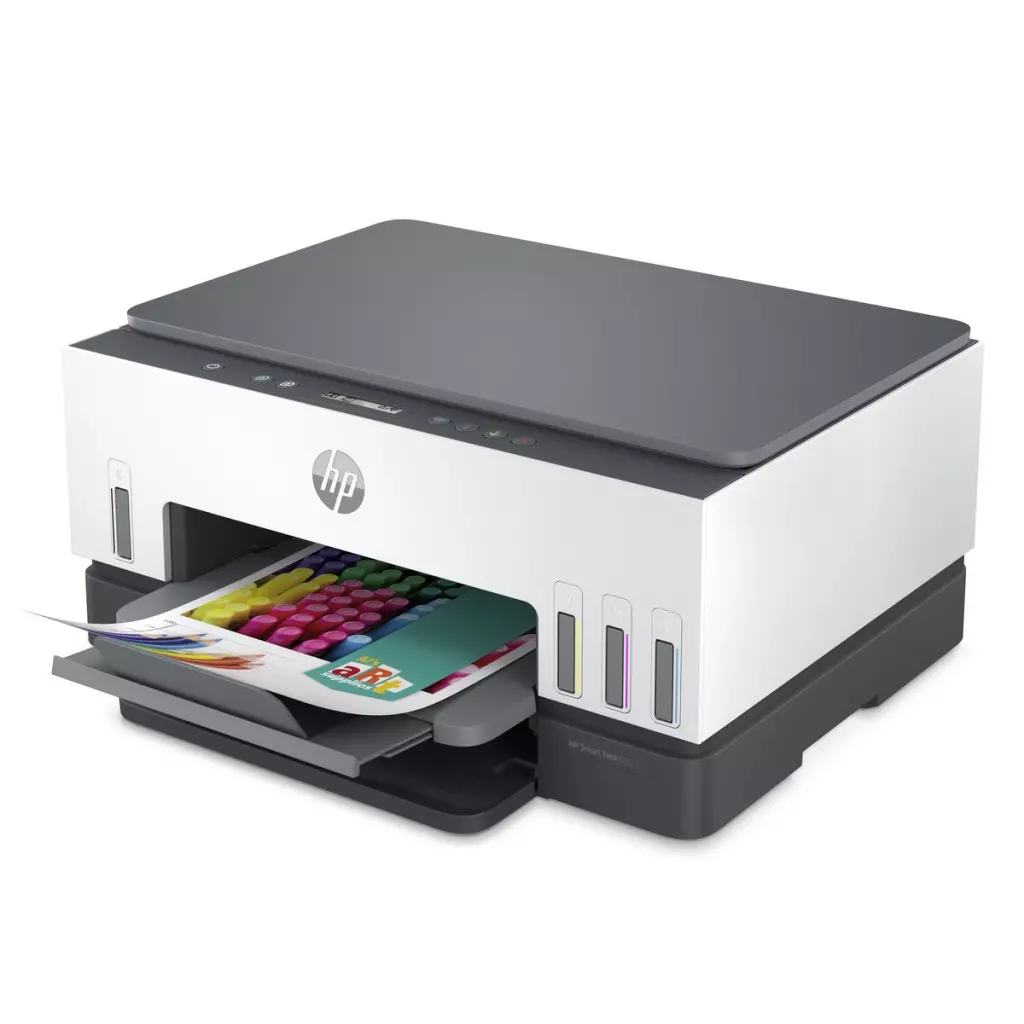 Obrázek produktu HP Smart Tank 670 multifunkční inkoustová tiskárna, A4, barevný tisk, Wi-Fi, (6UU48A)