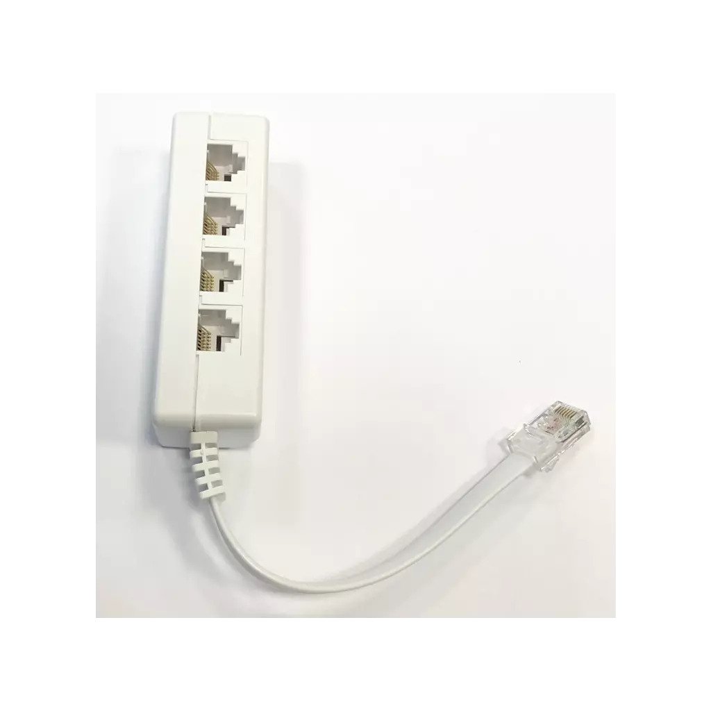 Obrázek produktu DATACOM Rozčtverka UTP CAT3 4xRJ45 (8p2c-1M/4F)