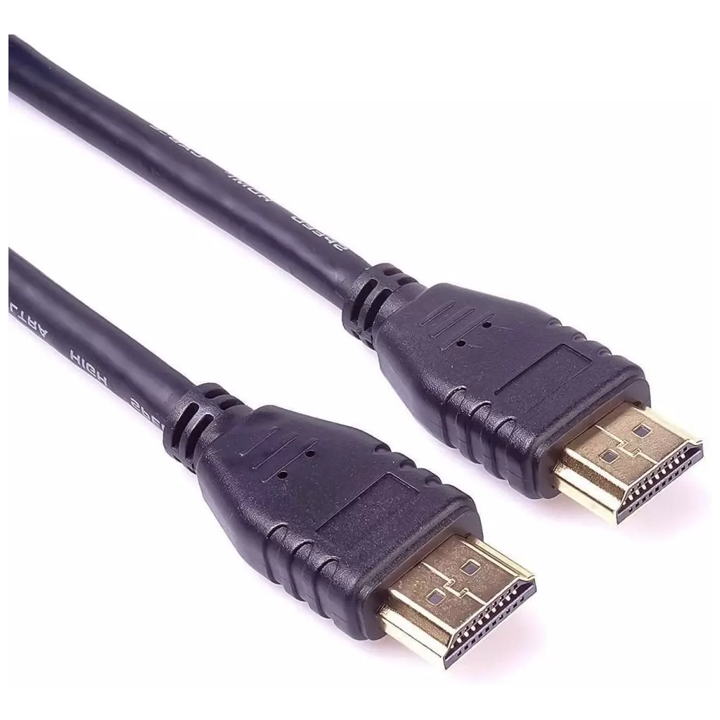Obrázek produktu PremiumCord HDMI 2.1 High Speed + Ethernet kabel 8K@60Hz, zlacené 0,5m