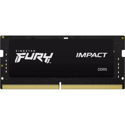obrázek produktu Kingston Fury Impact SODIMM DDR5 32GB 4800MHz - černá