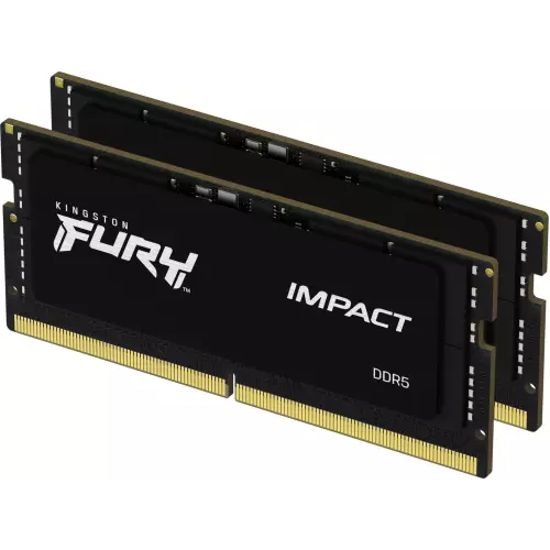 obrázek produktu Kingston Fury Impact SODIMM DDR5 16GB 4800MHz - černá