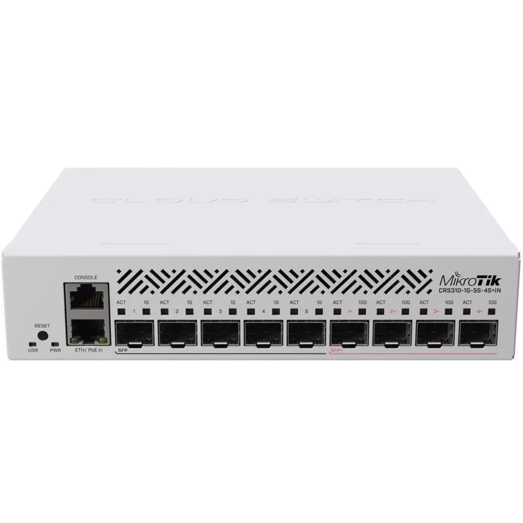 Obrázek produktu MikroTik Cloud Router Switch CRS310-1G-5S-4S+IN