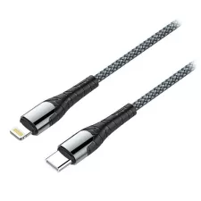 obrázek produktu ColorWay USB-C na Lightning kabel 1m, šedý