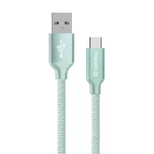 obrázek produktu ColorWay USB-C kabel 2m 2.4A, zelená