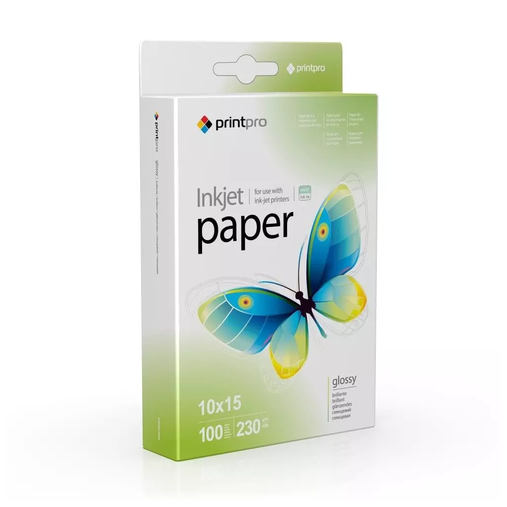 Obrázek produktu ColorWay fotopapír PrintPro lesklý 230g/m2, 10x15cm, 100 listů