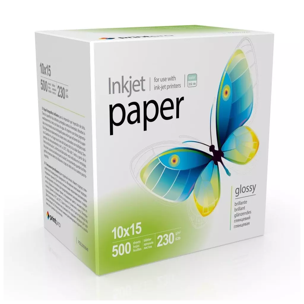 Obrázek produktu ColorWay fotopapír PrintPro lesklý 230g/m2, 10x15cm, 500 listů