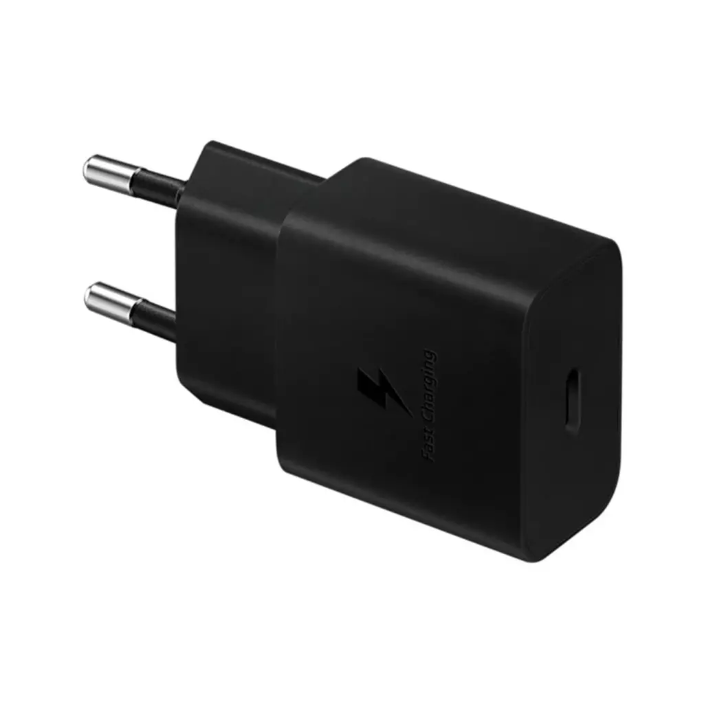 Obrázek produktu Samsung nabíječka EP-T1510X, USB-C, bez kabelu, 15W černá - černá