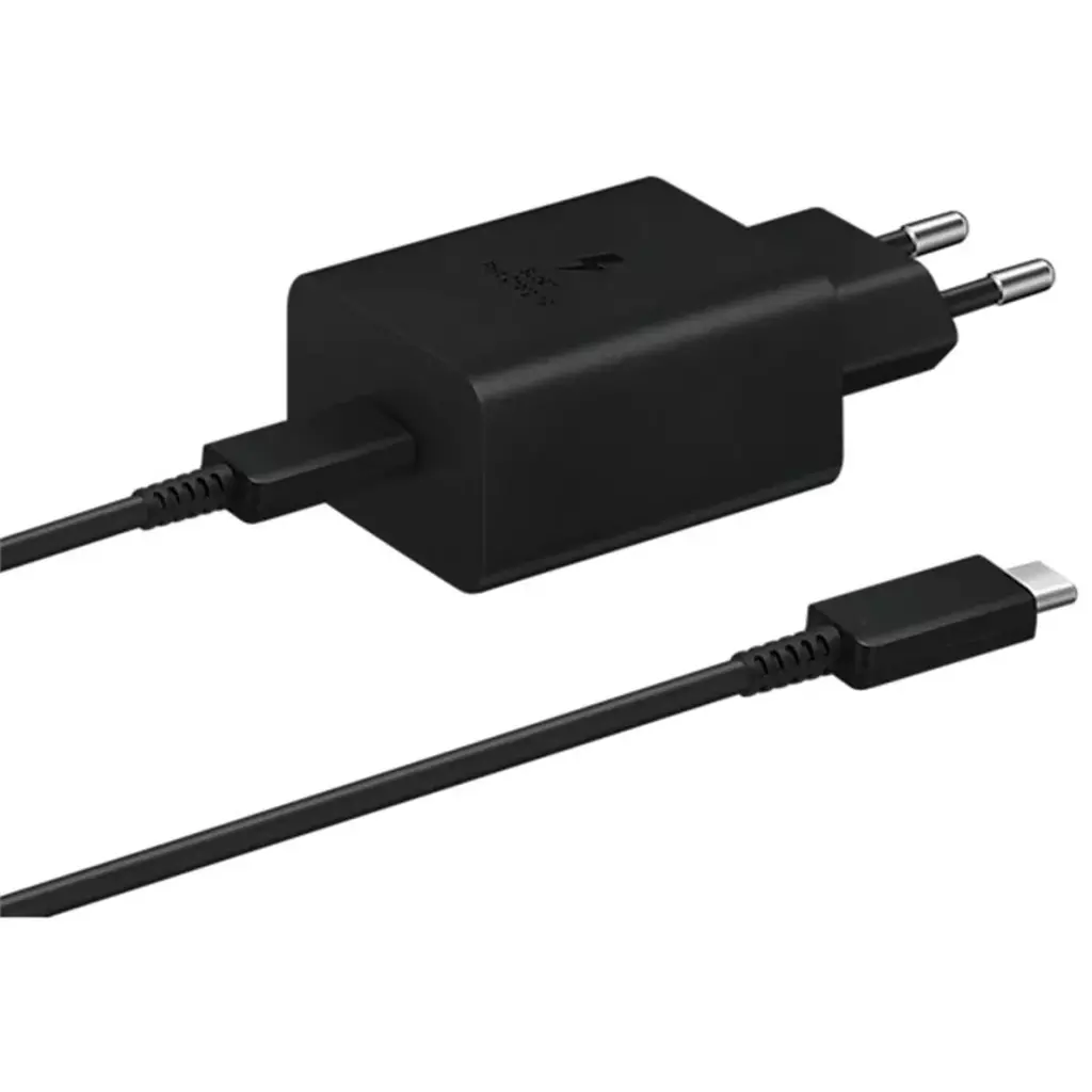 Obrázek produktu Samsung rychlonabíječka EP-T4510X, USB-C, včetně kabelu, 45W černá - černá