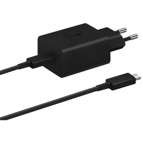 obrázek produktu Samsung rychlonabíječka EP-T4510X, USB-C, včetně kabelu, 45W černá - černá