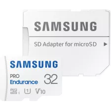 obrázek produktu Samsung paměťová karta 32GB PRO Endurance micro SDXC (čtení až 130MB/s) + SD adaptér