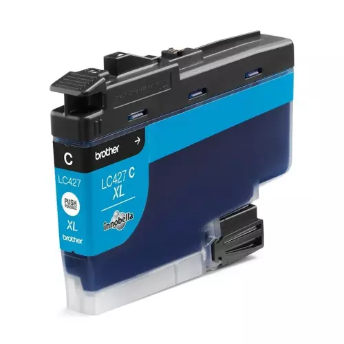 obrázek produktu Brother inkoust LC-427XLC, azurová, 5000 str. - originální - azurová/cyan