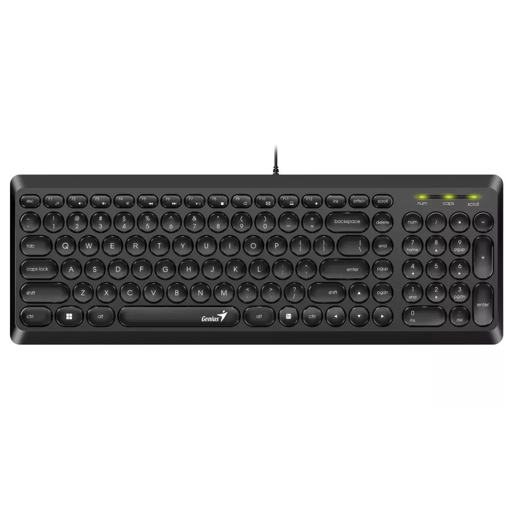 Obrázek produktu Genius SlimStar Q200, CZ/SK - černá