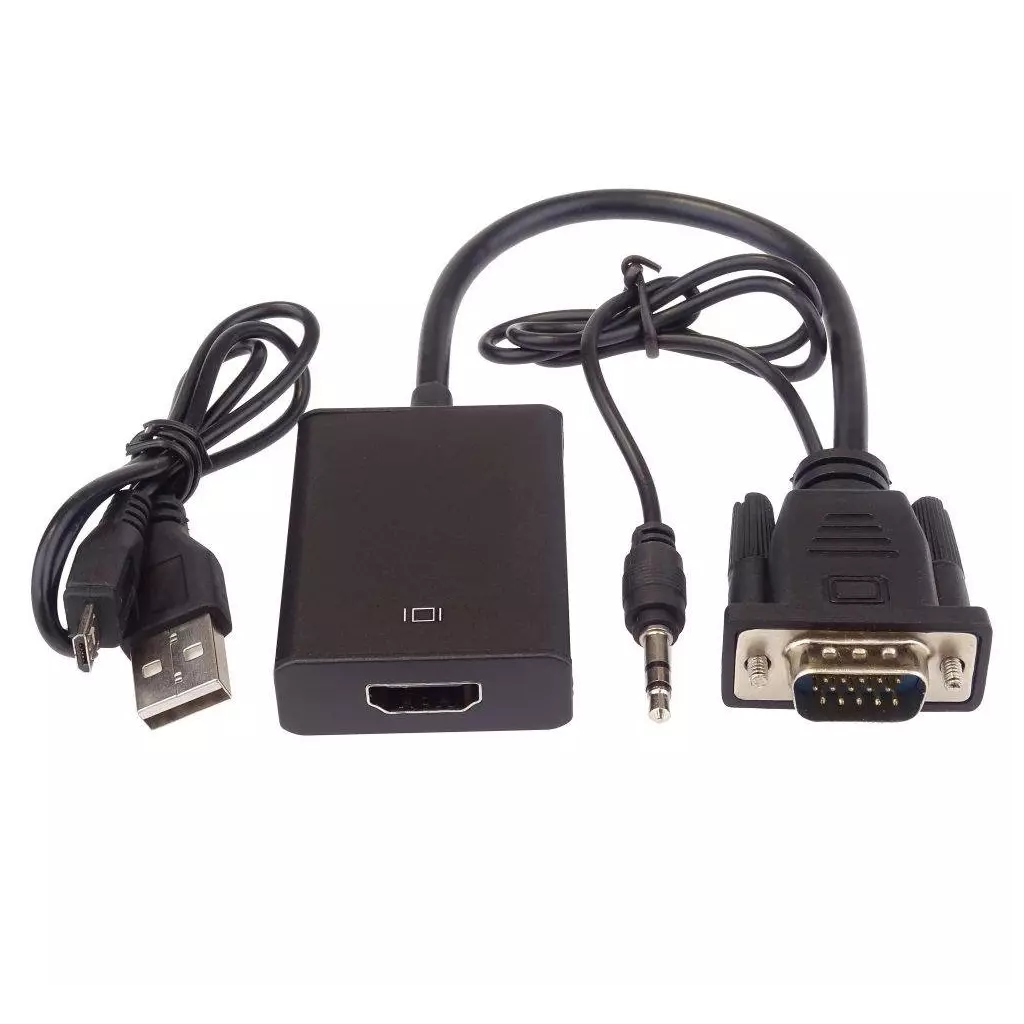 Obrázek produktu PremiumCord VGA+audio elektronický konvertor na rozhraní HDMI FULL HD 1080p