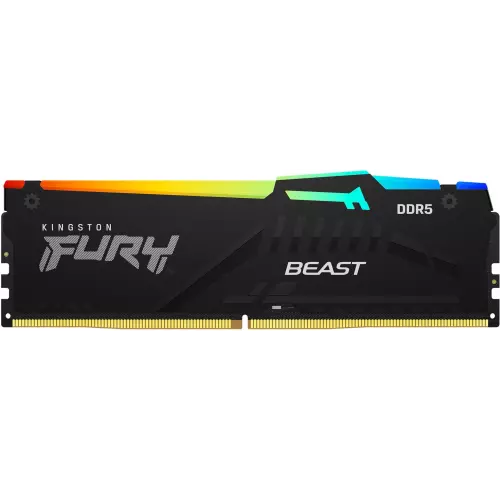 obrázek produktu Kingston Fury Beast DIMM DDR5 32GB 5200MHz RGB - černá