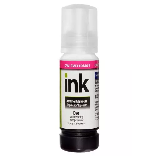 obrázek produktu ColorWay alternativní inkoustová náplň pro EPSON/ C13T00S34A/ L3151/ L3150/ L3111/ L3110/ magenta