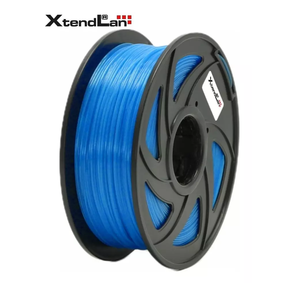 Obrázek produktu XtendLAN PETG filament 1,75mm modrý poměnkový 1kg