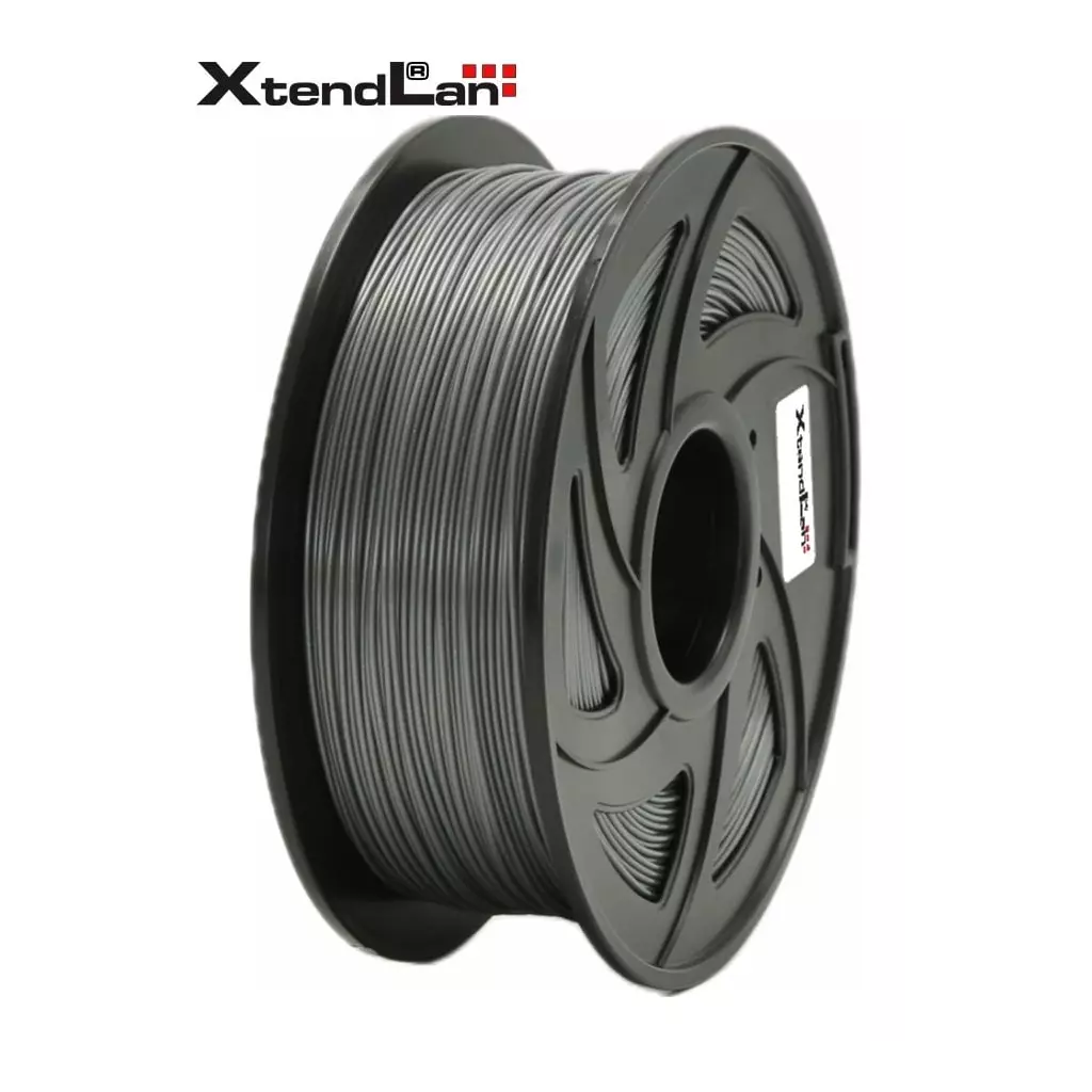 Obrázek produktu XtendLAN PETG filament 1,75mm stříbrný 1kg