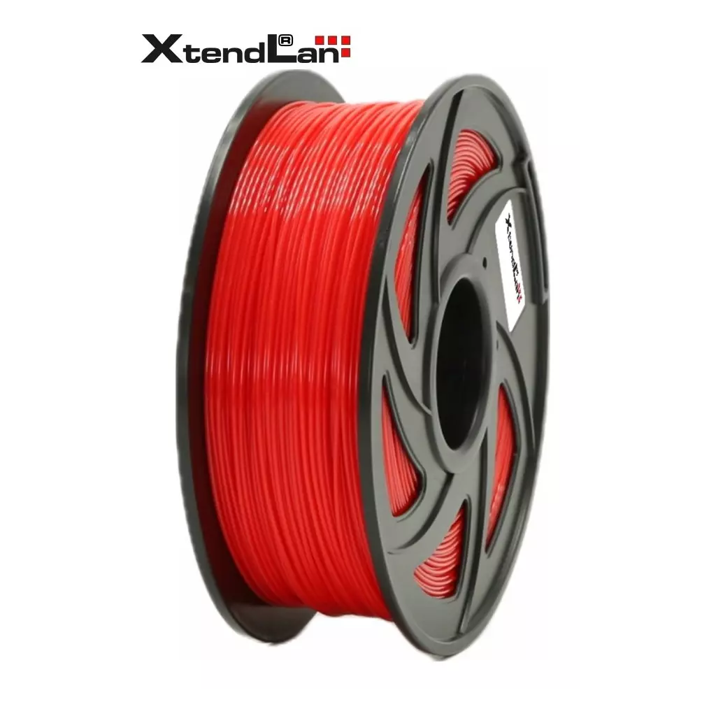 Obrázek produktu XtendLAN PETG filament 1,75mm zářivě červený 1kg