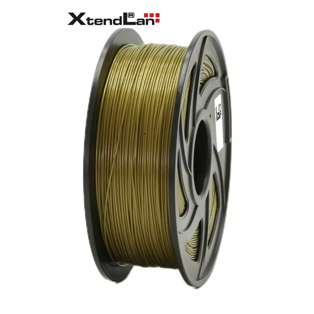 Obrázek produktu XtendLAN PLA filament 1,75mm bronzové barvy 1kg
