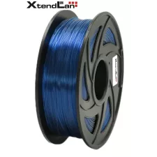 obrázek produktu XtendLAN PLA filament 1,75mm průhledný modrý 1kg