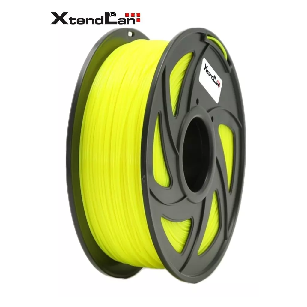 Obrázek produktu XtendLAN PLA filament 1,75mm zářivě žlutý 1kg