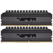 obrázek produktu PATRIOT Viper 4 Blackout 8GB DDR4 3000 MHz / DIMM / CL16 / Heat shield / KIT 2x 4GB - šedá