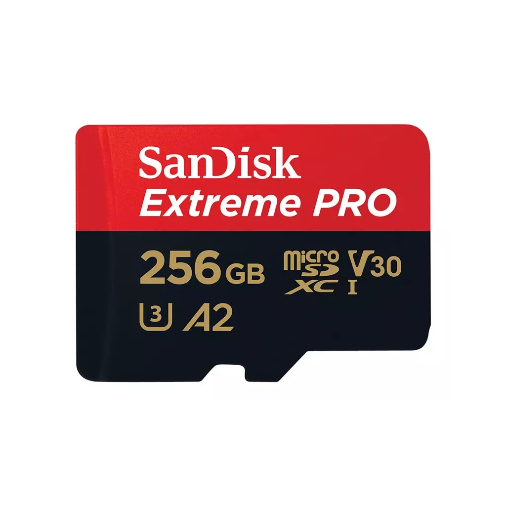 Obrázek produktu SanDisk microSDXC 256GB Extreme PRO + Rescue PRO Deluxe + SD adaptér
